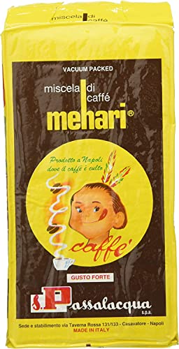 4 caffè passalacqua Mehari Kaffee coffee 250g gemahlen Italienisch espresso von Passalacqua