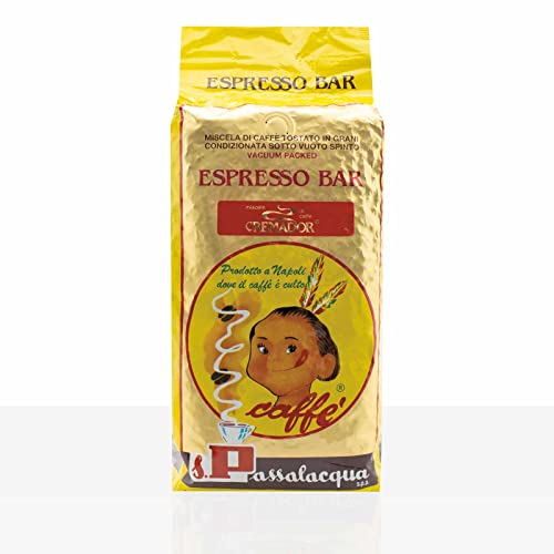 KAFFEE PASSALACQUA CREMADOR - ESPRESSO BAR - PACK 1Kg KAFFEEBOHNEN von Passalacqua