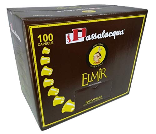 KAFFEE PASSALACQUA ELMIR - GUSTO PIENO - Box 100 NESPRESSO KOMPATIBLE KAPSELN 5g von Passalacqua