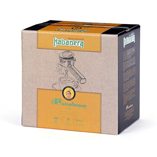 KAFFEE PASSALACQUA HABANERA - GUSTO CORPOSO - Box 50 PADS ESE44 7.3g von Passalacqua