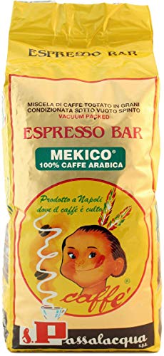 KAFFEE PASSALACQUA MEKICO - ESPRESSO BAR - PACK 1Kg KAFFEEBOHNEN von Passalacqua