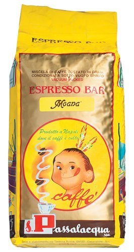 KAFFEE PASSALACQUA MOANA - ESPRESSO BAR - PACK 1Kg KAFFEEBOHNEN von Passalacqua