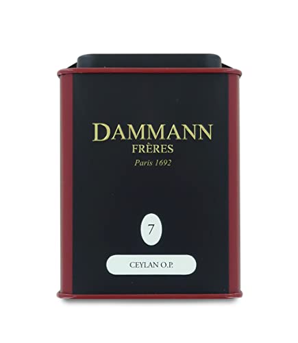 Dammann Ceylan O.P. 7, Schwarzer Tee aus Sri Lanka, 100 Gramm, Dammann Frères Dammann Ceylan O.P. 7, Schwarzer Tee aus Sri Lanka, 100 Gramm, Dammann Frères von Passerini