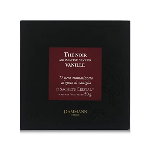 Dammann Frères Pasticceria Passerini dal 1919 Dammann Vanille Schwarztee mit Vanille, 25 Beutel Cristal Dammann Frères Pasticceria Passerini dal 1919 Dammann Vanille Schwarztee mit Vanille, 25 Beutel Cristal von Passerini