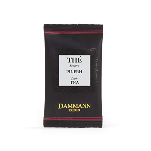 Passerini Dammann Sombre Pu-Erh - Dunkler Tee mit Gedrehten Blättern und Duft von Unterholz, 24 Filter, Dammann Frères Passerini Dammann Sombre Pu-Erh - Dunkler Tee mit Gedrehten Blättern und Duft von Unterholz, 24 Filter, Dammann Frères von Passerini