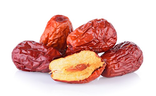 Passion4Fruit - Bio-Jujube | Chinesische Datteln | Trockenobst in Bio-Qualität | Superfood-Snack aus China | 500 Gramm von Passion4Fruit