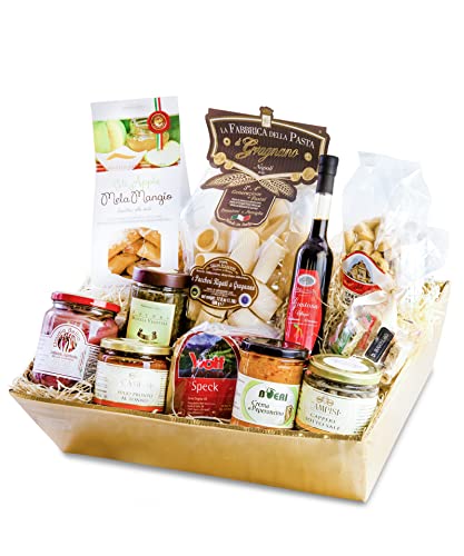 Delikatessen Italienisches Feinkost Gourmet Geschenkset Geschenkkorb Buongustaio ohne Alkohol - Bella Italia von Passione Italia