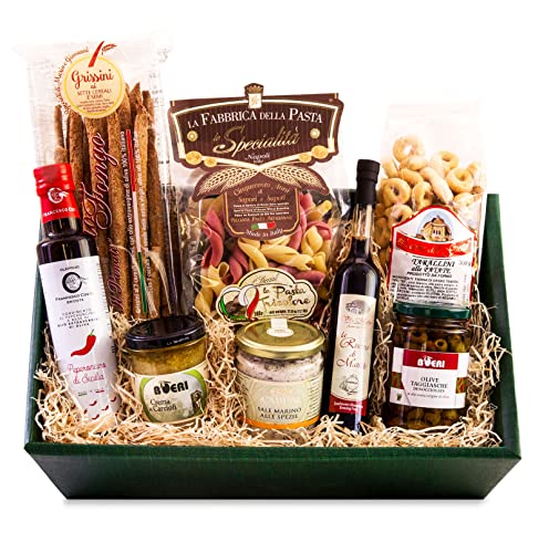 VEGETARISCHE Feinkost Geschenkkorb GUSTOSO mit ausgesuchten italienischen Delikatessen Spezialitäten ohne Alkohol VEGETARISCHE Feinkost Geschenkkorb GUSTOSO mit ausgesuchten italienischen Delikatessen Spezialitäten ohne Alkohol von Passione Italia