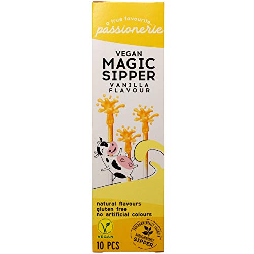 Passionerie - Vegan Magic Sipper Vanilla Flavour 60g (12 packs x 10 x 6g) von Passionerie