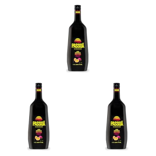 Passoa Passion Fruit Liquer (1 x 1.0 l) (Packung mit 3) von Passoa