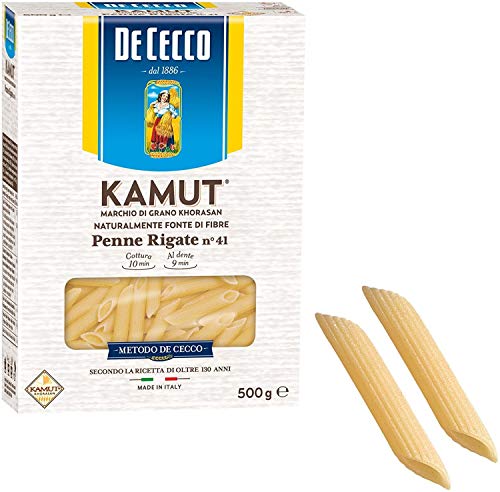 DE CECCO Penne RIGATE KAMUT BIO 500 g - 3 Stück DE CECCO Penne RIGATE KAMUT BIO 500 g - 3 Stück von Pasta Pasta