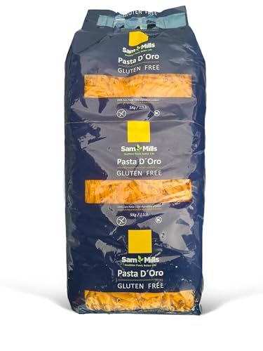 Sam Mills - Pasta d'oro - Glutenfreie Nudeln aus Maismehl - Penne Rigate (5 kg Packung) von Sam Mills