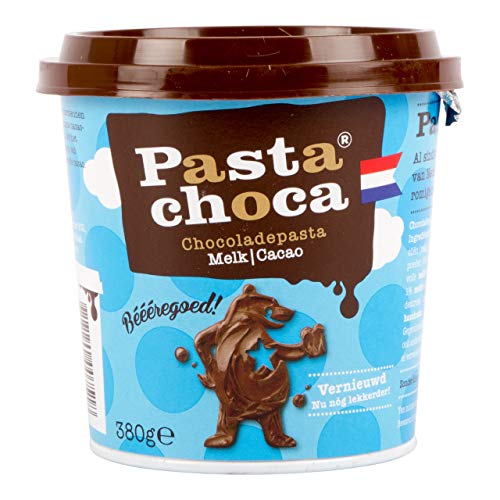 Pastachoca Schokoladenpaste Milch / Kakao - 6 Töpfe x 380 Gramm von Pastachoca