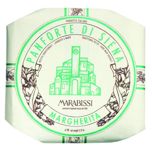 Pasticceria Marabissi Panforte Margherita, Gewürzkuchen 100g. von Pasticceria Marabissi