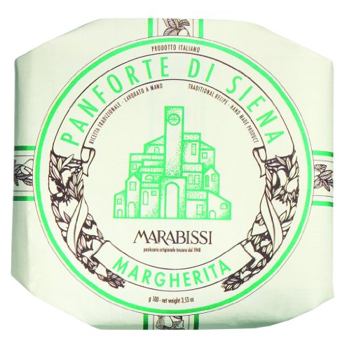 Pasticceria Marabissi Panforte Margherita, Gewürzkuchen 100g. von Pasticceria Marabissi