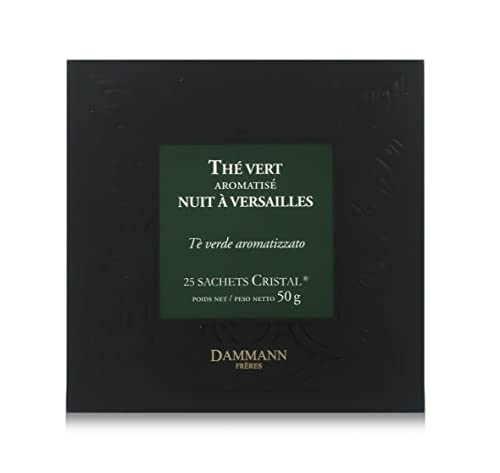 Pasticceria Passerini dal 1919 Dammann Nuit à Versailles – Grüner Tee, aromatisiert, 25 Beutel Cristal – Dammann Frères Pasticceria Passerini dal 1919 Dammann Nuit à Versailles – Grüner Tee, aromatisiert, 25 Beutel Cristal – Dammann Frères von Passerini