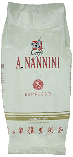 Pasticcerie Nannini Caffè A. Arabica Mischung - Kaffeebohnen, 1er Pack (1 x 1 kg) von Pasticcerie Nannini