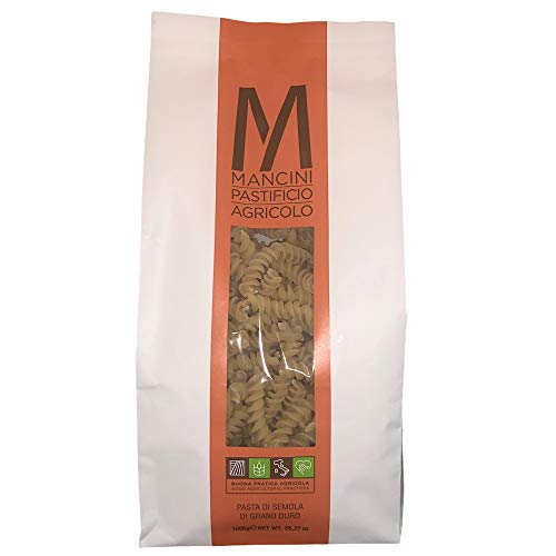 Pasta Mancini - Klassische Linie - Fusilli Lunghi Packung Mit 1kg von Pastificio Agricolo Mancini