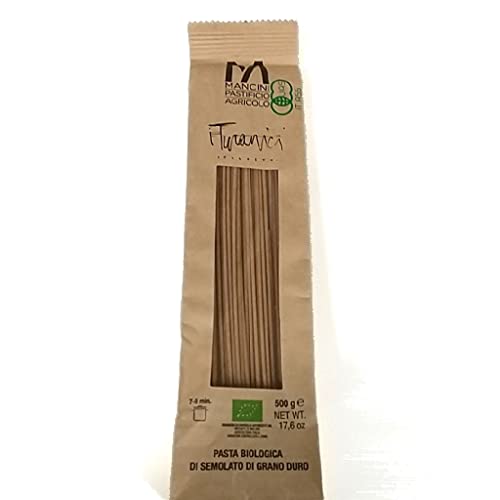 Pasta Mancini - Turanische Kornlinie - Spaghetti Packung Mit 500g von Pastificio Agricolo Mancini