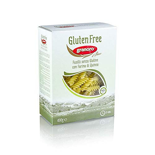 Granoro Fusilli, mit Quinoa, glutenfrei, 4,8 kg, 12 x 400g Granoro Fusilli, mit Quinoa, glutenfrei, 4,8 kg, 12 x 400g von Pastificio Attilio Mastromauro Granoro srl