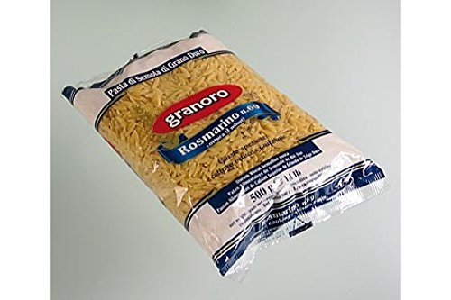 Granoro Rosmarino, Reiskornnudeln, mittlere Größe, No.69, 12 kg, 24 x 500g Granoro Rosmarino, Reiskornnudeln, mittlere Größe, No.69, 12 kg, 24 x 500g von Pastificio Attilio Mastromauro Granoro srl