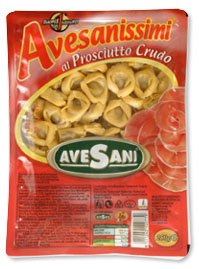 Pastificio Avesani Tortellini prosciutto crudo, mit rohem Landschinken 250 gr. von Pastificio Avesani
