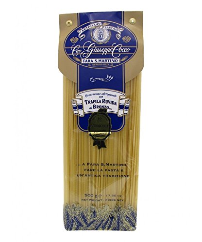 Pasta Cocco - Vermicelli - n°50 - 500 Gramm - Cavalier Giuseppe Cocco - Hersteller von italienischen Nudeln Pasta Cocco - Vermicelli - n°50 - 500 Gramm - Cavalier Giuseppe Cocco - Hersteller von italienischen Nudeln von Giusepe Cocco