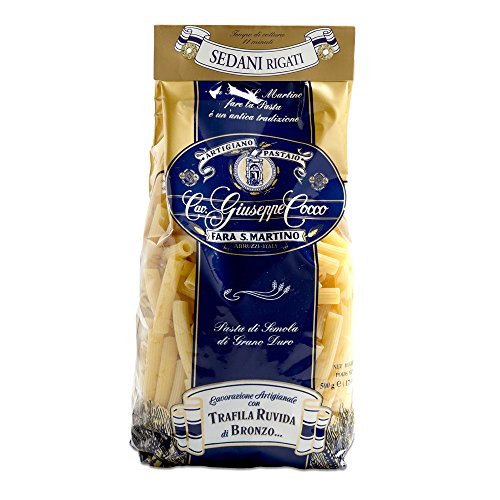 Sedani Rigati Trafila Ruvida N? 39 Cocco 500 G Sedani Rigati Trafila Ruvida N? 39 Cocco 500 G von Giusepe Cocco