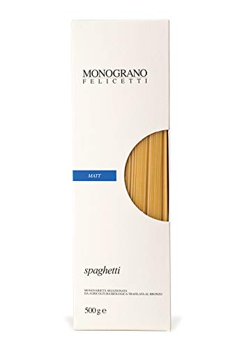 Pastificio Felicetti - Pasta Bio Spaghetti Matt (12er Pack x 500g) von Pastificio Felicetti