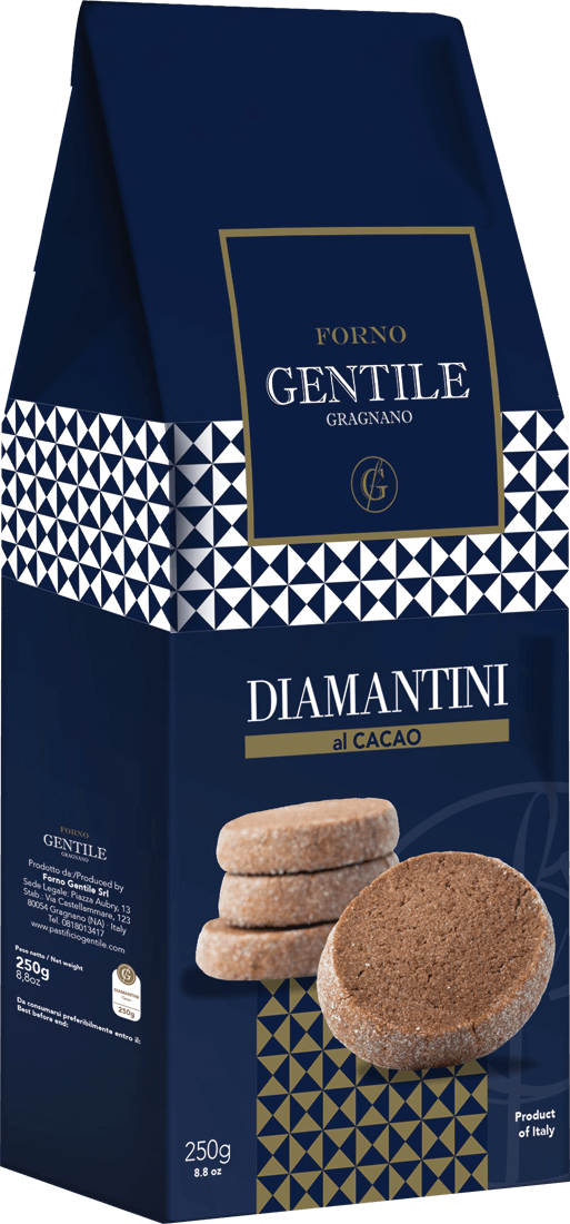 Gentile Diamantini al Cacao Schokoplätzchen  250 g von Pastificio Gentile