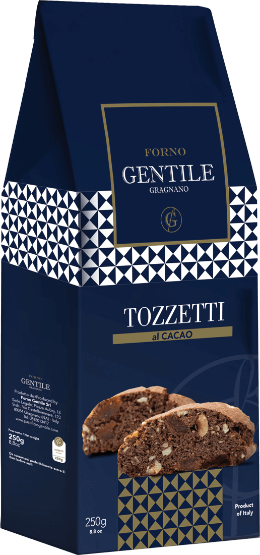 Gentile Tozzetti al Cacao 250 g von Pastificio Gentile