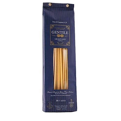 Pastificio Gentile Gragnano IGP - Bucatini, bronzegezogen, 500g von Pastificio Gentile