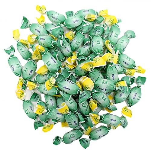 Leonsnella Bonbons ohne Zucker mit Minze, 500 g, ohne Farbstoffe und Gluten, gesüßt mit Isomalt, Mali - Pastiglie Leone Leonsnella Bonbons ohne Zucker mit Minze, 500 g, ohne Farbstoffe und Gluten, gesüßt mit Isomalt, Mali - Pastiglie Leone von Pastiglie Leone