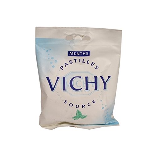 Pastille VICHY Menthe, Bonbons mit Mineralien der Vichy Quellen, französische Pfefferminzbonbons, 230g von Pastilles de Vichy