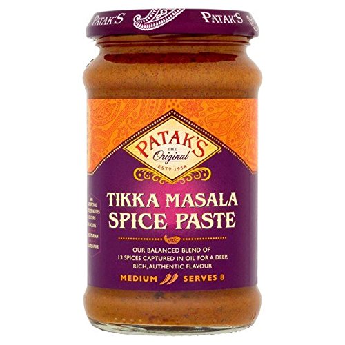 Patak Die Tikka Masala Gewürzpaste 283G - Packung mit 2 von Patak's