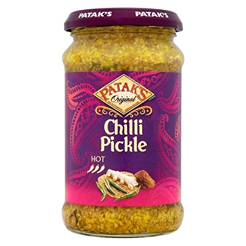 Patak Hot Chilli Pickle (283g) - Packung mit 2 von Patak's