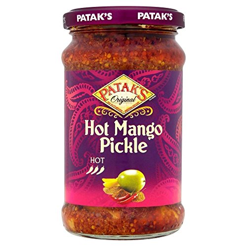 Patak Hot Mango Pickle (283g) - Packung mit 6 von Patak's