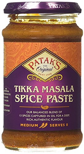 Patak-Medium Tikka Masala Curry Paste (283g) - Packung mit 2 von Patak's