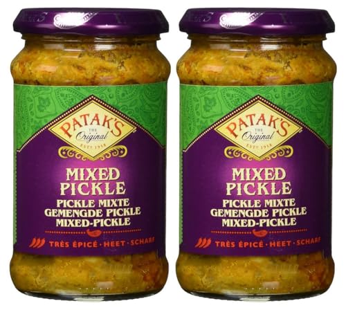 Patak der Mixed Pickle Hot (283g) - Packung mit 2 von Patak's