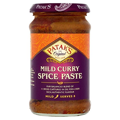 Patak ist Mild Curry Paste (283g) - Packung mit 2 von Patak's