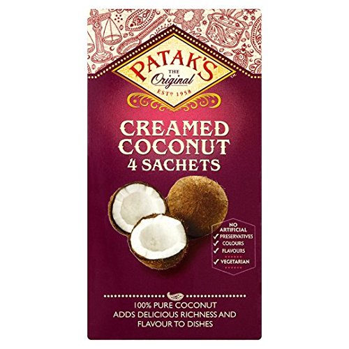 Patak's Cremed Coconut 4x50g Beutel 6 Stück Patak's Cremed Coconut 4x50g Beutel 6 Stück von Patak's