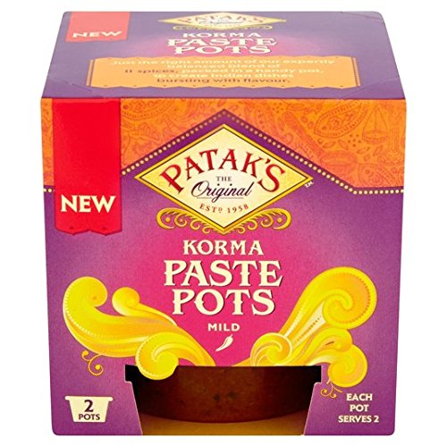 Patak's Korma Curry Paste Pot 2 x 70g von Patak's