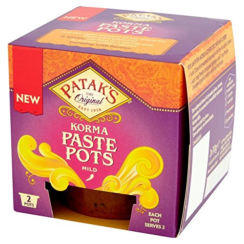 Patak's Korma Pastetöschen mild 2x70g (2 Stück) von Patak's