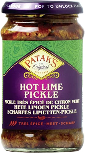 Patak's Lime Pickle, scharf, 6er Pack (6 x 283 g) von Patak's