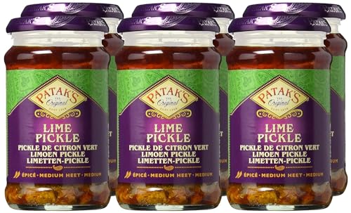Patak's Lime Pickle 283g (Pack of 6 x 283g) von Patak's