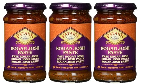 Patak's Rogan Josh Paste, 283 g, 3 Stück Patak's Rogan Josh Paste, 283 g, 3 Stück von Patak's