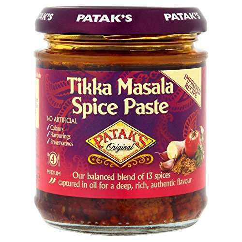 Patak von Tikka Masala Paste (165g) - Packung mit 6 von Patak's