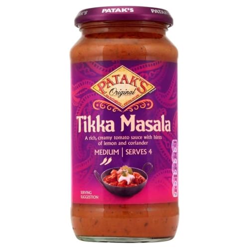 Patak von Tikka Masala Sauce Medium (450g) - Packung mit 6 von Patak's