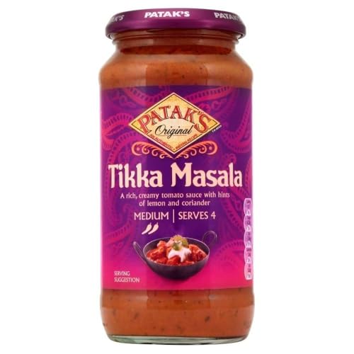 Patak von Tikka Masala Sauce Medium (450g) - Packung mit 6 von Patak's