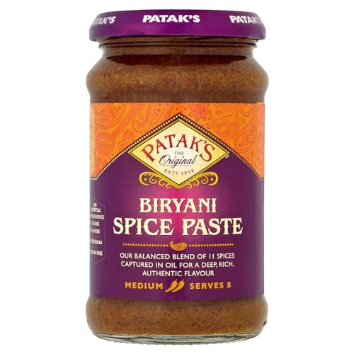 Pataks- Biryani Paste 283 Gramm Paste Soße Mild von Patak's